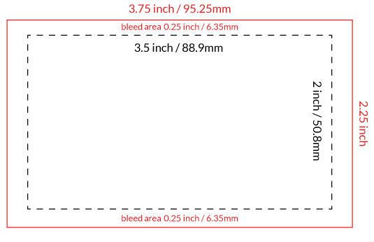 Standard Visiting Card Size In Mm