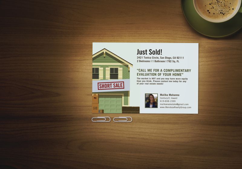 Real Estate Postcard