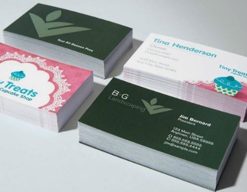 Business Card Templates Sizes Design Printing The Basics