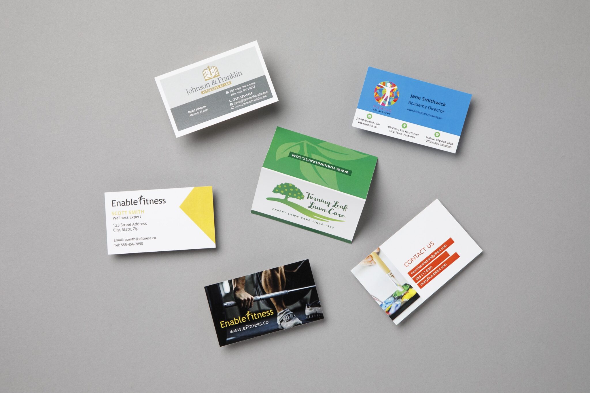 Business Cards Stock Types and Finishes